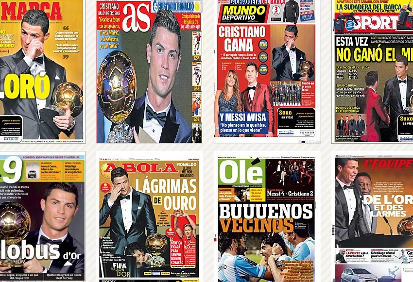 «<span style="font-size:50%">&nbsp;</span>Le seul titre de l’année pour Ronaldo<span style="font-size:50%">&nbsp;</span>»