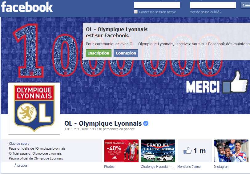 OL : un maillot pour son million de fans