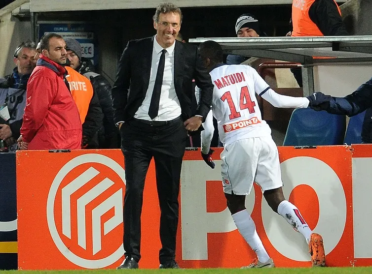 Blanc et la projection de Matuidi