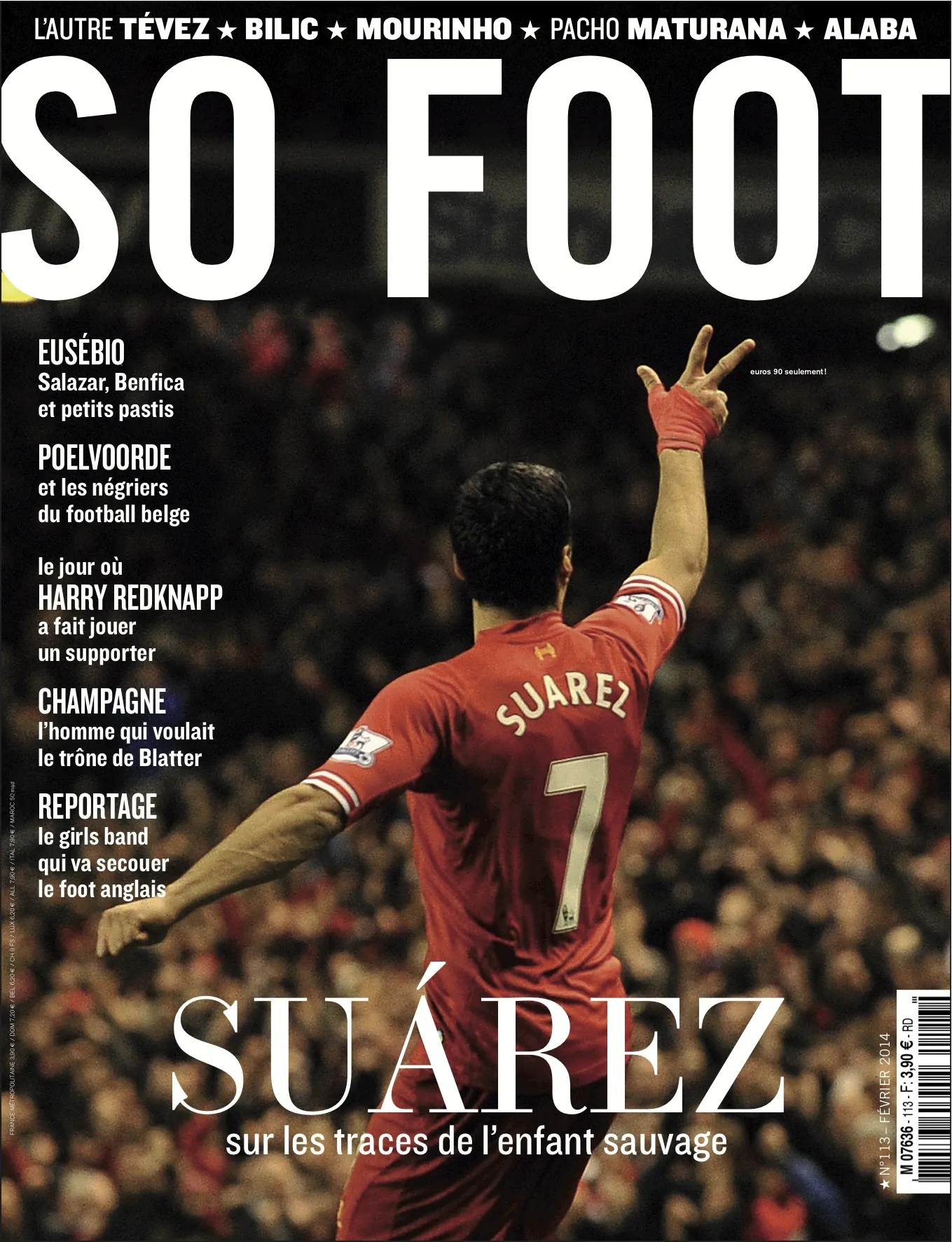 SO FOOT – #113 – LUIS SUAREZ