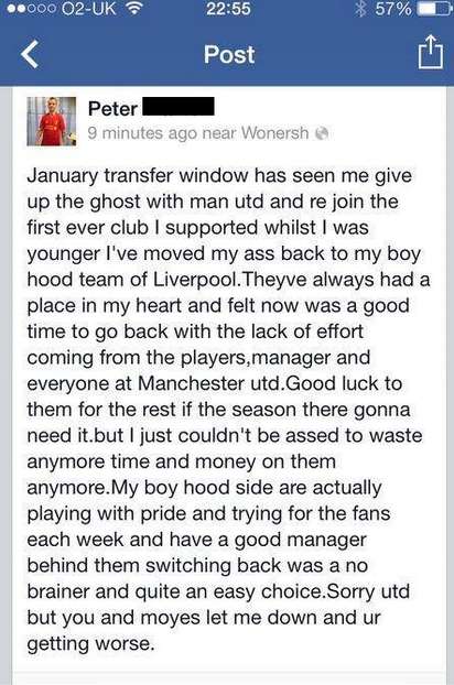 Photo: Il quitte MU pour Liverpool