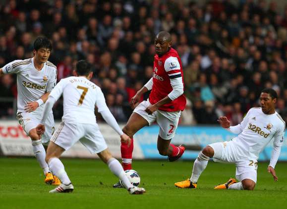 Diaby, ballon de plâtre