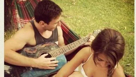 Photo : Messi romantique