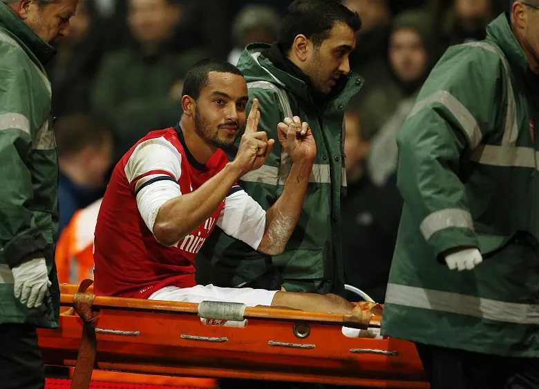 Saison terminée pour Walcott !