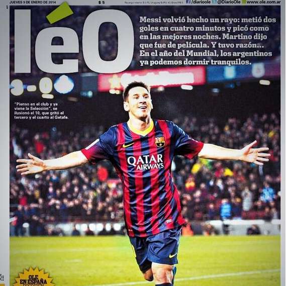 Photo : « Olé » devient « Léo »