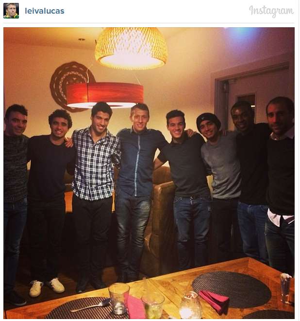 Photo : L.Leiva pactise avec l&rsquo;ennemi