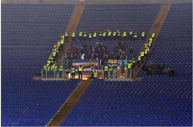 Photo : Le parcage policier de la Samp&rsquo;