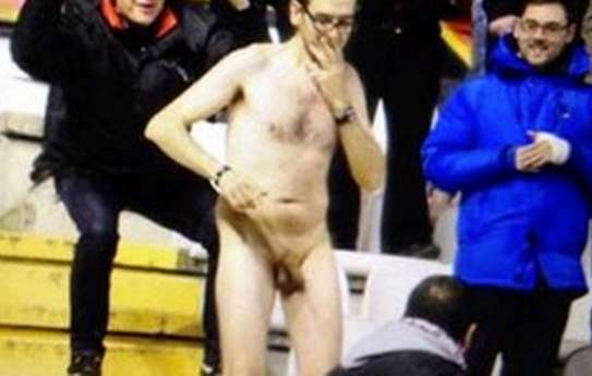 Le streaker du Rayo Vallecano