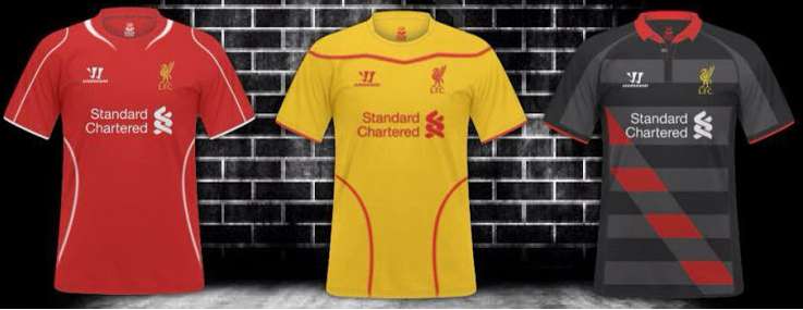 Photo : le futur maillot de Liverpool ?