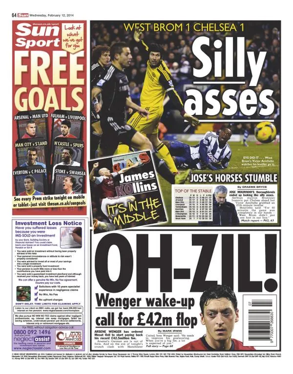 Photo : Özil descendu par la presse