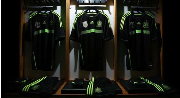 Photo : Le maillot Mondial de l’Espagne