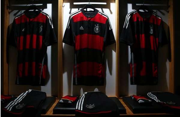 Photo : le maillot Mondial de l’Allemagne