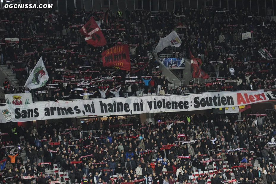 Photo : Les Niçois soutiennent Bosetti