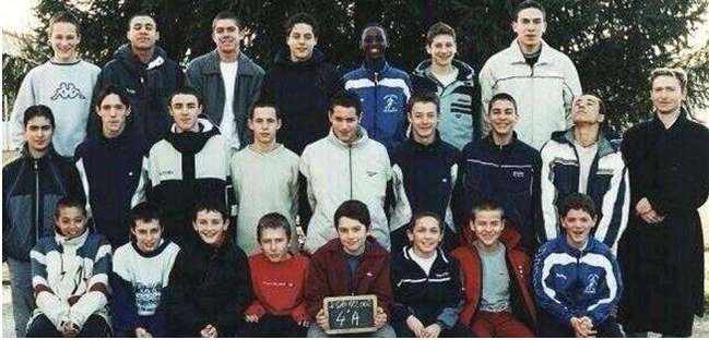 Photo : Erding et Ménez au collège