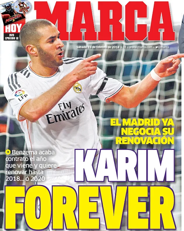 Photo : Benzema va prolonger
