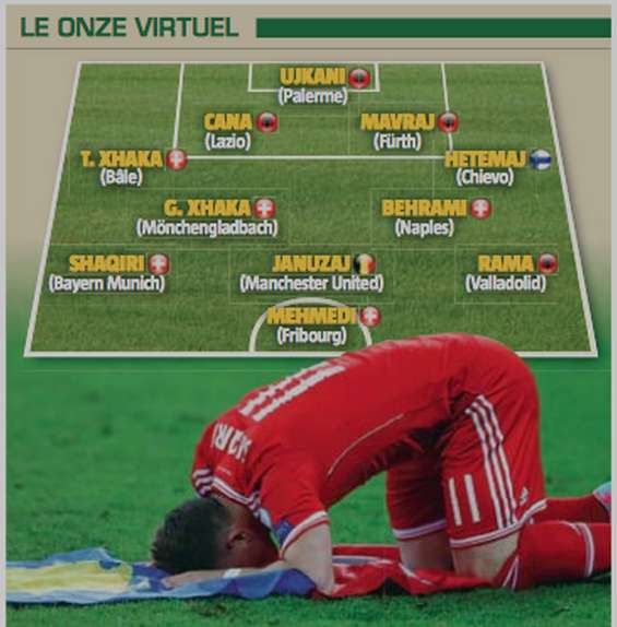 Photo : Le onze type du Kosovo ?