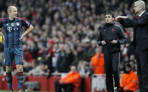 Photo : Wenger accuse Robben