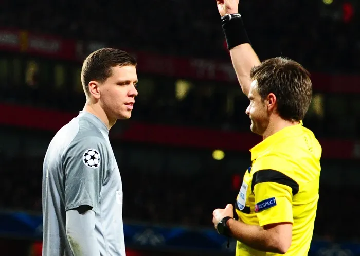 Szczesny va être sanctionné