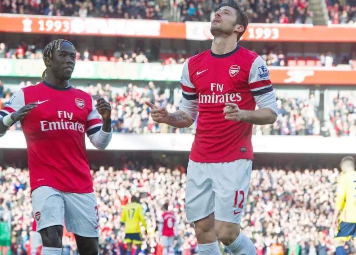 Arsenal et Giroud s’éclatent,  Manchester City assure