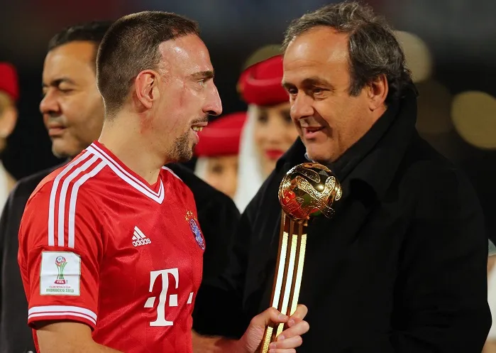 Platini parle de Ribéry