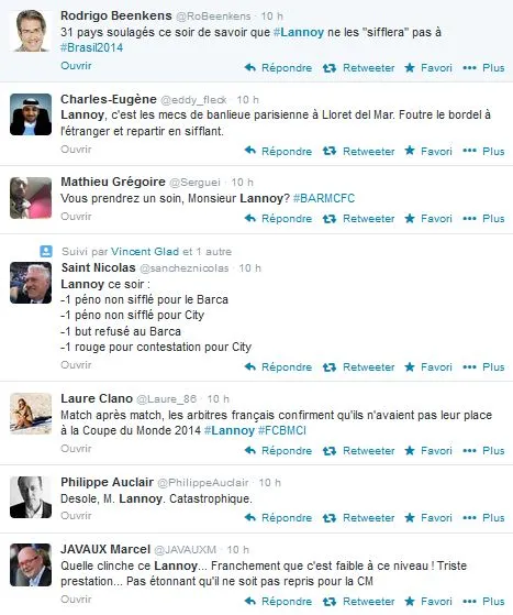 Photo : S.Lannoy incendié sur Twitter