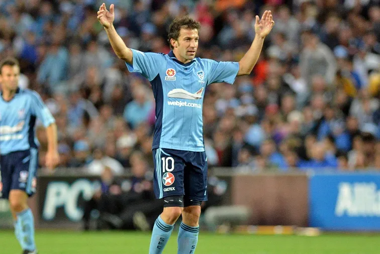 Del Piero va quitter Sydney