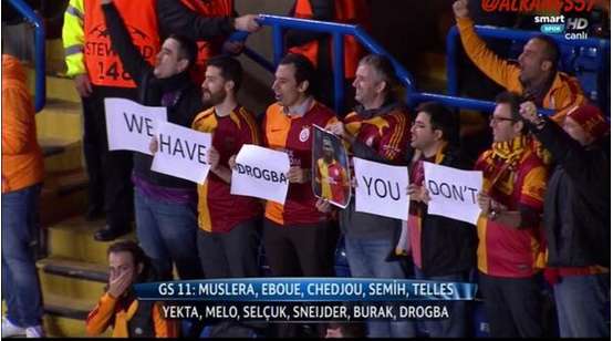 Photo : Les trolls de Galatasaray