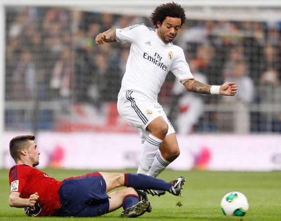 Marcelo, le dix de derrière