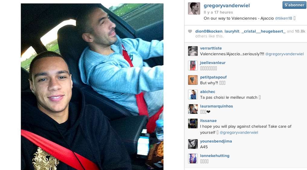 Photo : l’étrange samedi de Van der Wiel