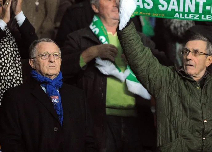 Aulas soutient les supporters de l’ASSE
