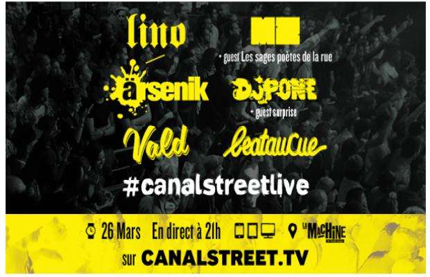 Canal Street Live: 8×2 places à gagner