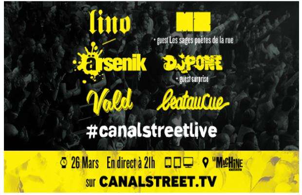 Canal Street Live: 8&#215;2 places à gagner