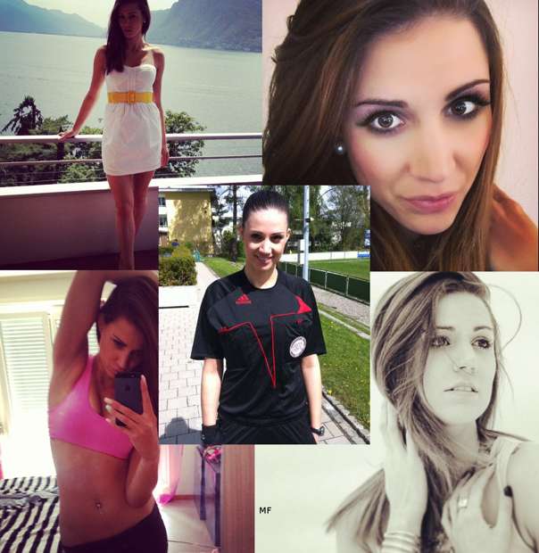 Photo : L’arbitre suissesse qui fait fureur