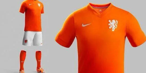 Photo : le maillot Mondial des Pays-Bas