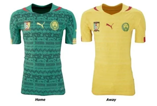 Photo : Le maillot raté du Cameroun