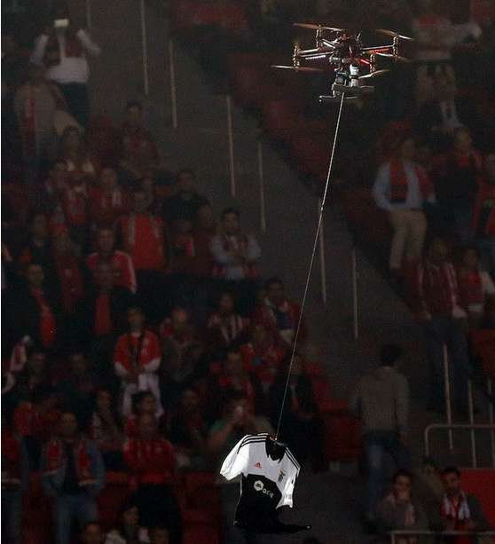 Photo : les drones du Benfica
