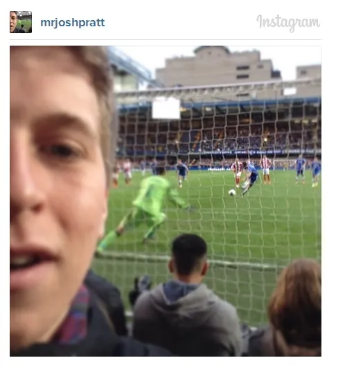 Photo : Le selfie malin d&rsquo;un Blues