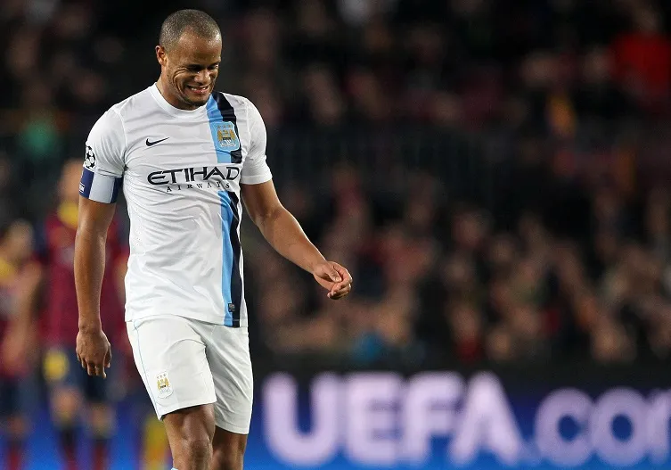 Kompany blessé à l’entraînement