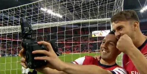 Photo : Le selfie polémique d&rsquo;Arsenal