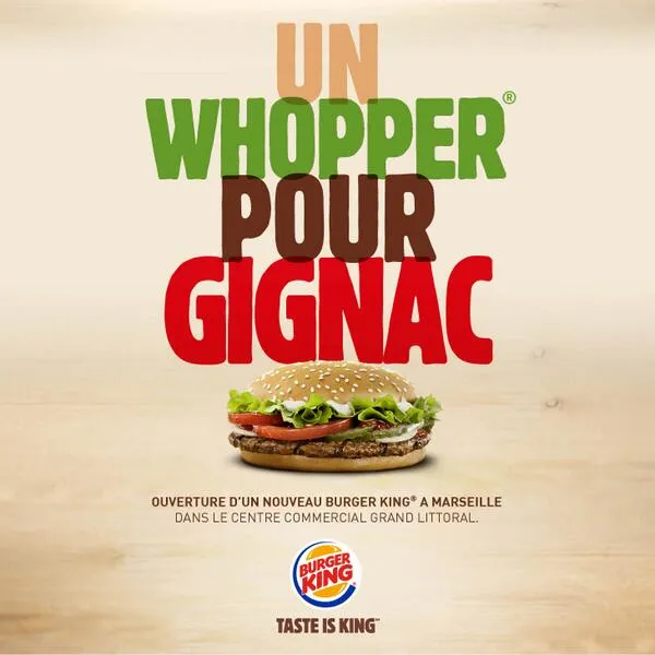 Photo : Burger King se paye Gignac