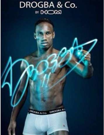 Photo : le caleçon Didier Drogba