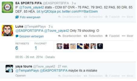 Photo : Touré sous-évalué sur FIFA