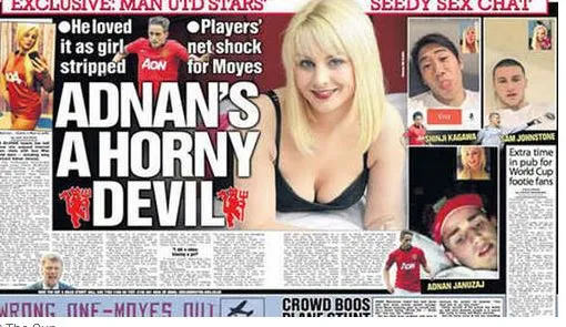 Photo : Januzaj, la WAG et le Sun