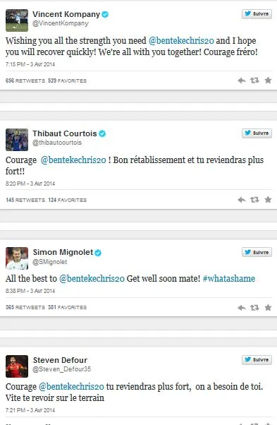 Photo : pas de Mondial pour Benteke