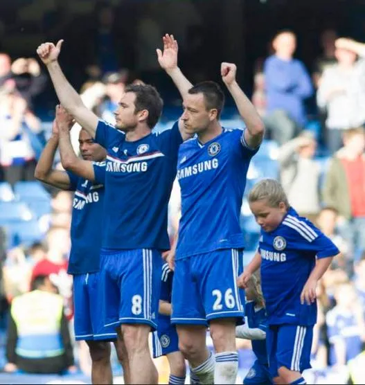 Photo : Les adieux de Terry et Lampard