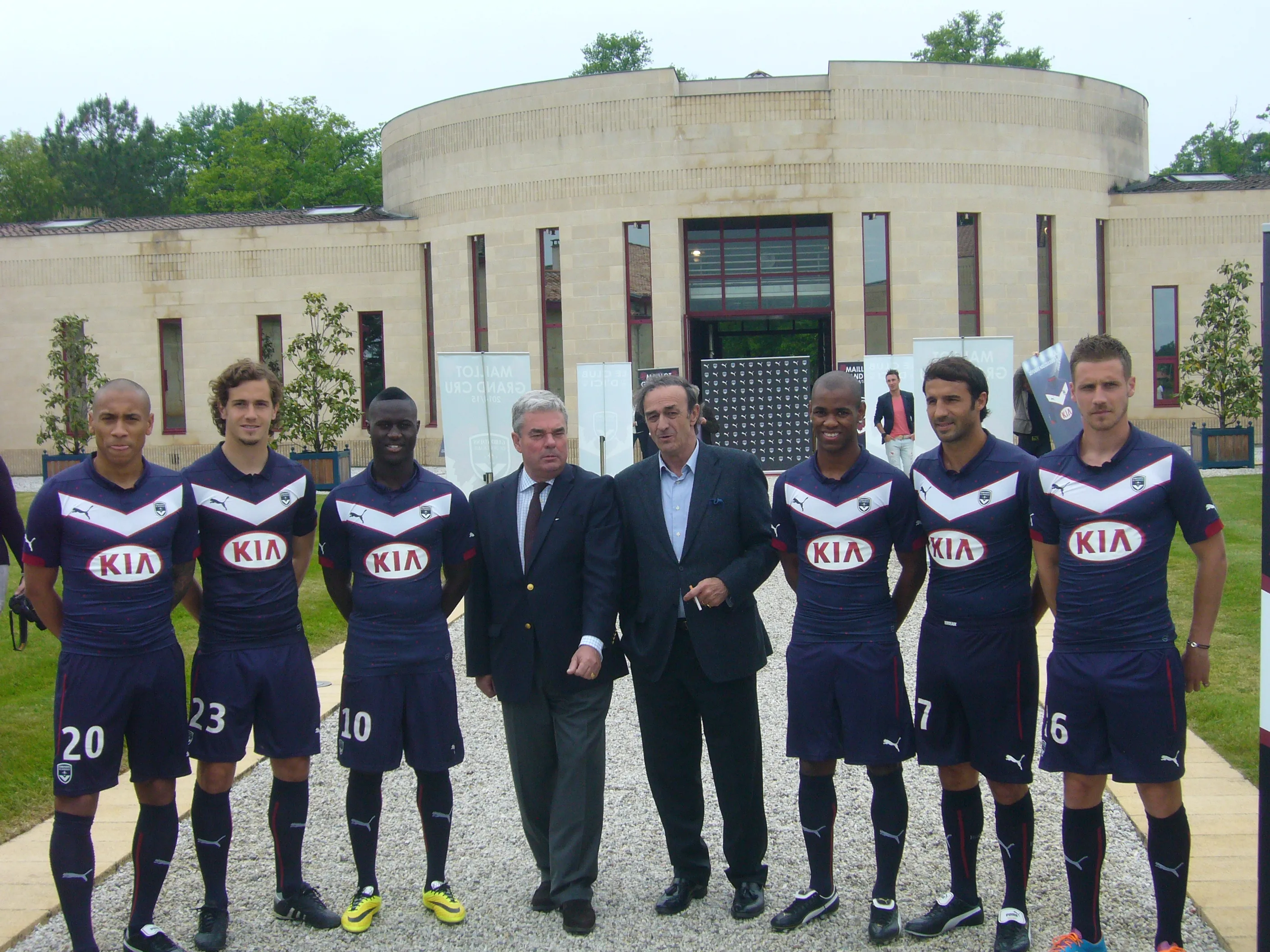 Photo : le maillot viticole bordelais