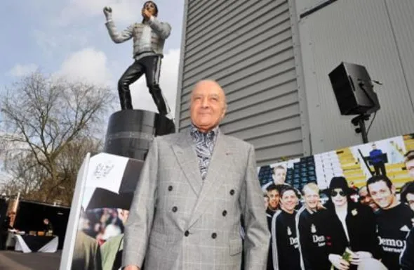 Al-Fayed, Michael Jackson et la relégation