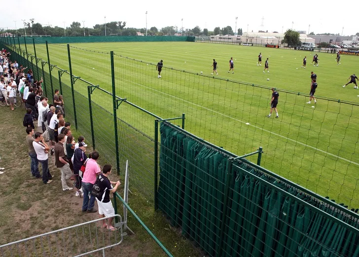 Visite des ultras au Haillan