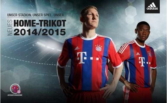 Photo : Le nouveau maillot du Bayern