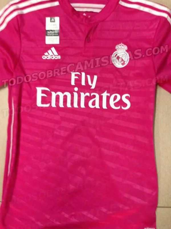 Photo : Le Real jouera en rose